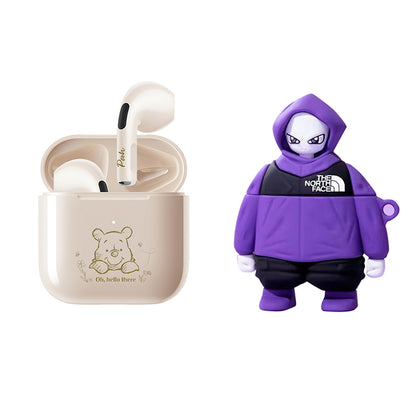 Disney Disney F11 talabalar partiyasida sport bilan shug‘ullanuvchi tejamkor yarim quloq ichidagi qo‘ng‘iroq shovqinini bekor qiluvchi haqiqiy simsiz Bluetooth eshitish vositasi bo‘lishi kerak.