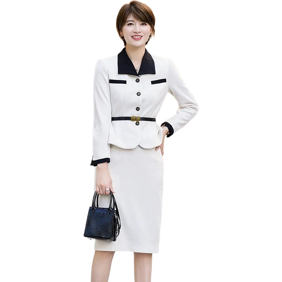 One challon 2025 kuzgi kichik parfyumeriya shamol kostyumi ayollar kuz va qishki mashhur temperamentli qisqa ko'ylagi yarim tanali ikki qismli yubka yubka kostyumi ayollar modellari