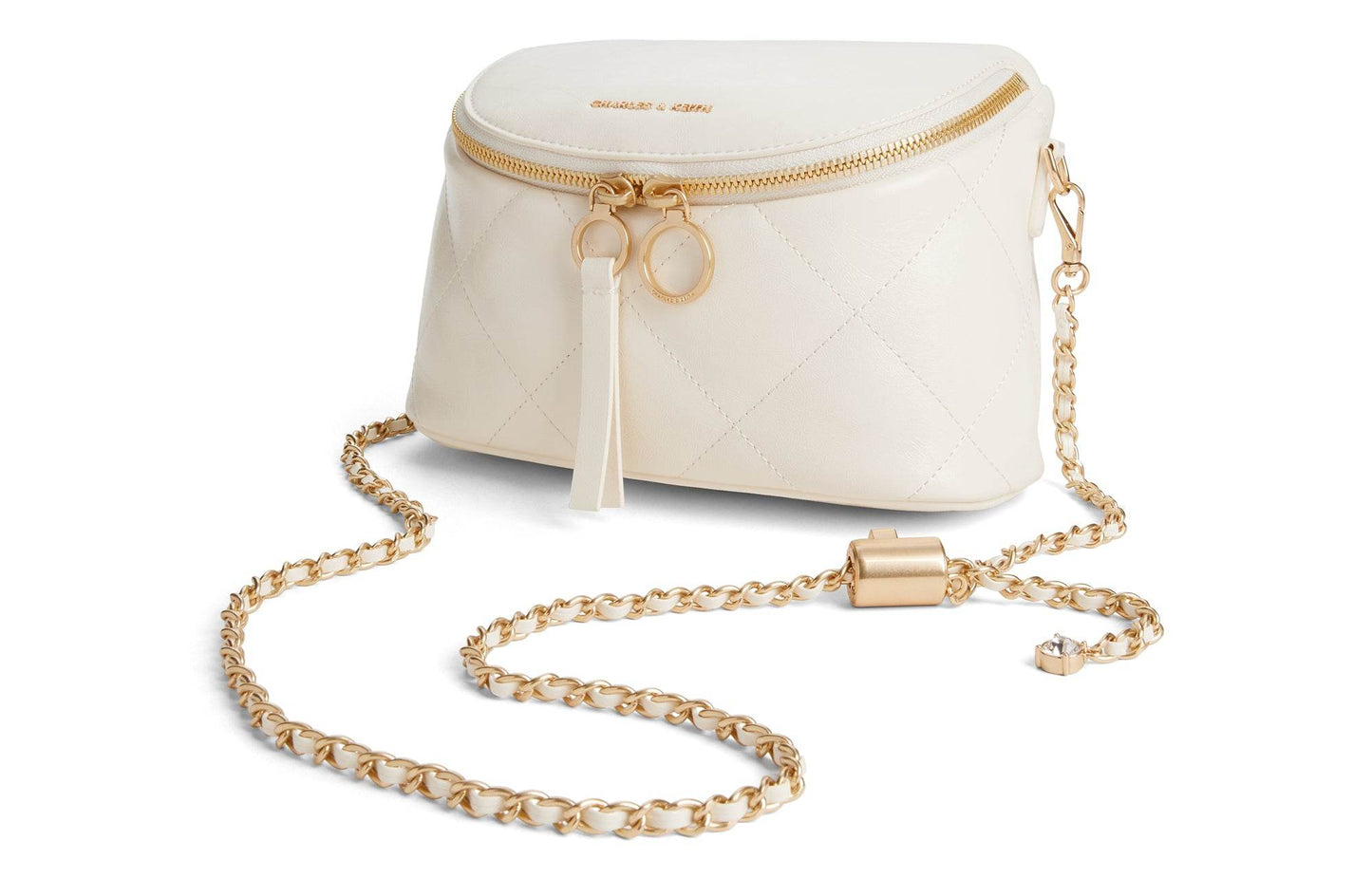 Сумка женская Charles&Keith Soft Lattice Chain S - Boxette Shop