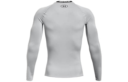 Мужское джерси under armour с длинным рукавом power stretch jersey современного серого цвета