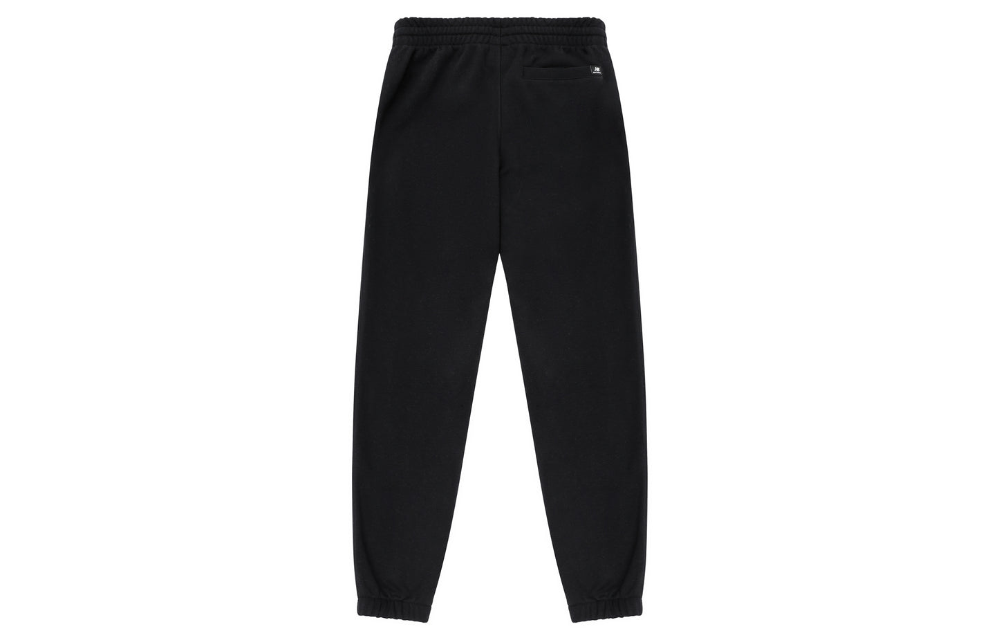 New Balance Solid Simple Trikotajli erkaklar qora sport shimlari