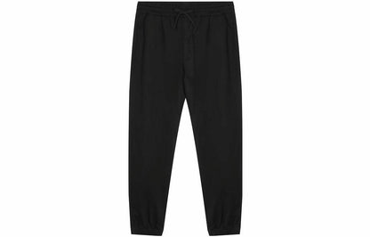 New Balance qattiq to'qilgan uzun shinam erkaklar qora shimlari