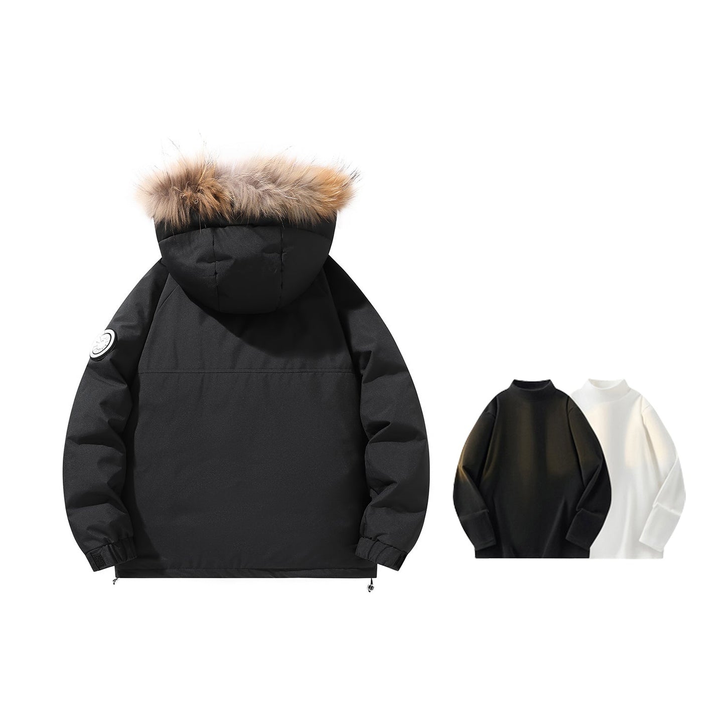 YaYa erkaklar uchun puflangan kurtka