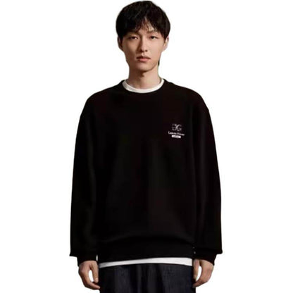 Свитшот Gxg Letter Logo Print Round Neck Long - Boxette Shop