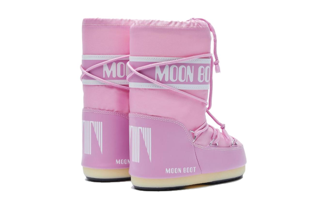 Moon boot nylon удобные повседневные сотни модных детских сапог розовые детские