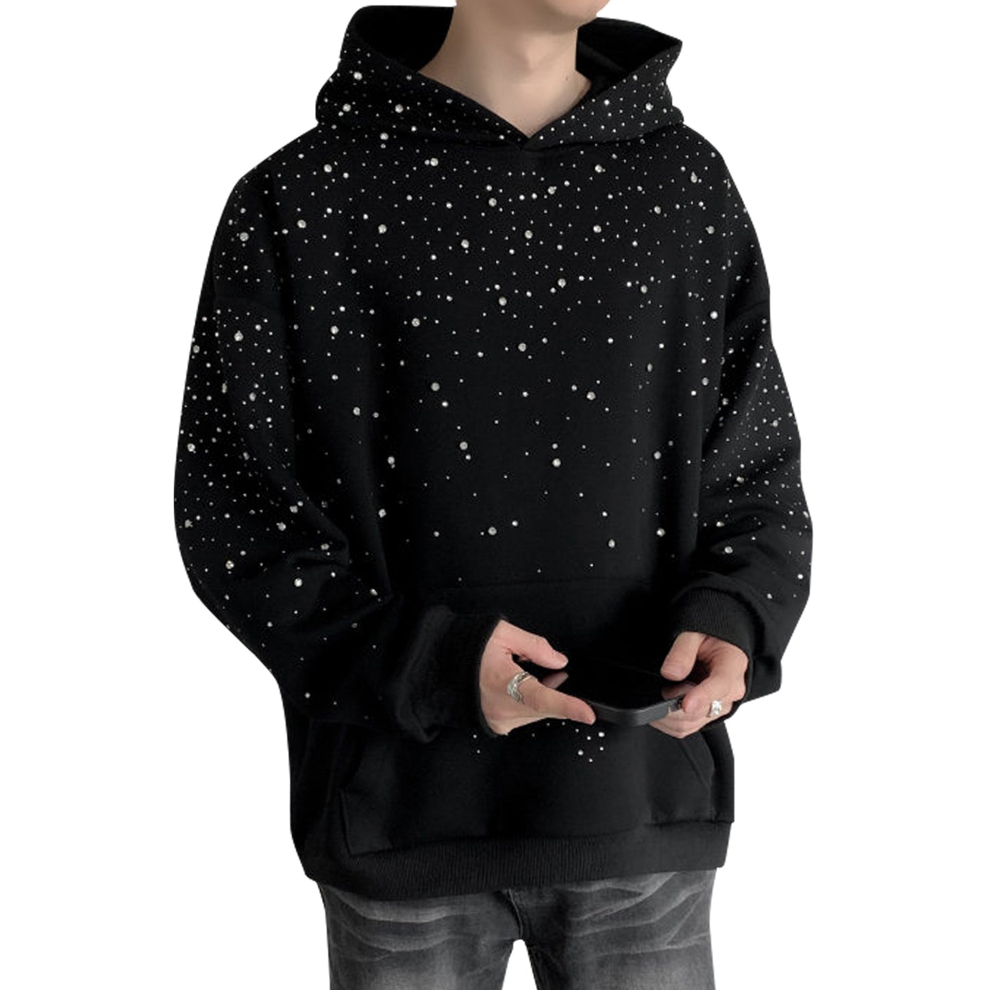 Erkaklar uchun HVGA High Street Creative kapshonli ko'ylagi