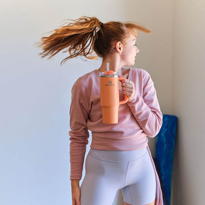 Термокружка Stanley Straw Insulated Mug - Boxette Shop