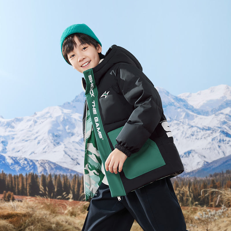 Пуховик детский Anta Kids Reversible