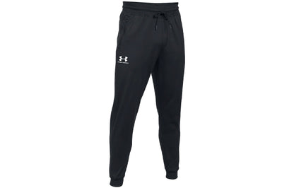 Under armour sportstyle sportstyle joggers cropped casual running long knit sweatpants men's black