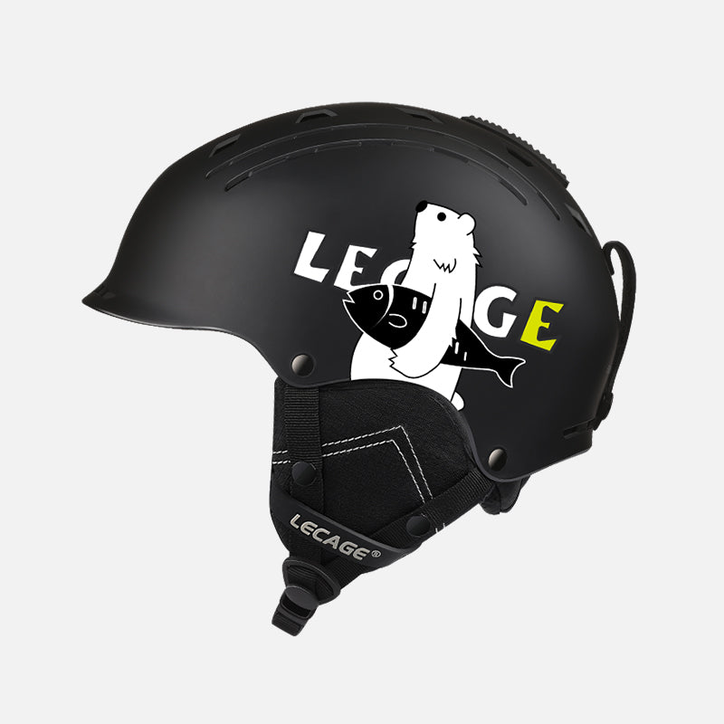 Горнолыжный шлем и очки Lecage Lecage