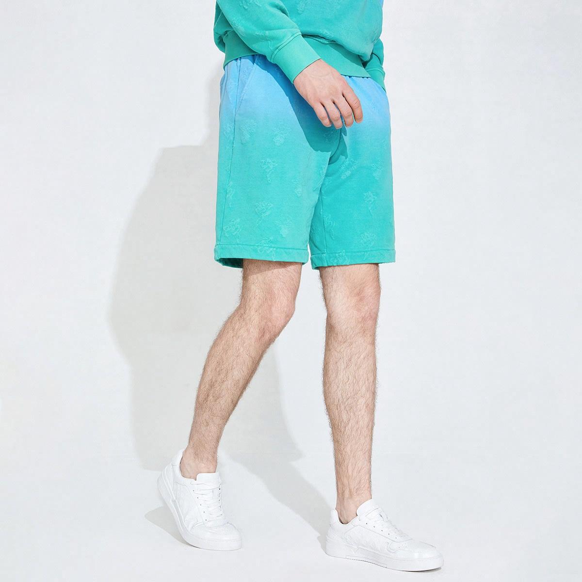 Navigare x yosh italyan kichkina yelkanli qayiqli gradient quyuq jakkard to'liq bosma tanga tekis tasodifiy shortilar erkaklar modellari