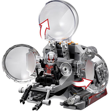LEGO konstruktori "Superqahramonlar: chumoli odam - Kvant qirolligi" (76109)