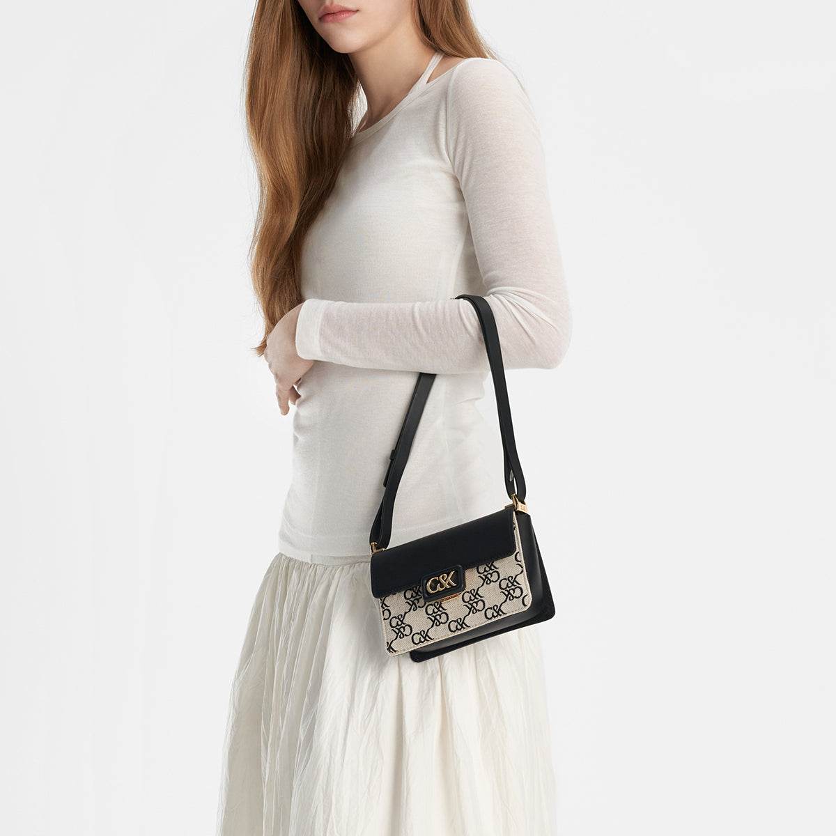 Сумка женская Charles&Keith Cognac - Boxette Shop