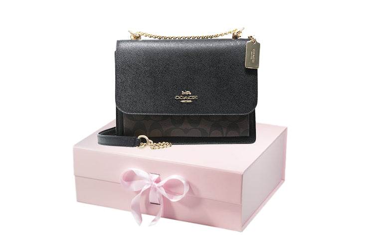 Сумка женская Coach Klare 21 Flap Closure Chain Old - Boxette Shop