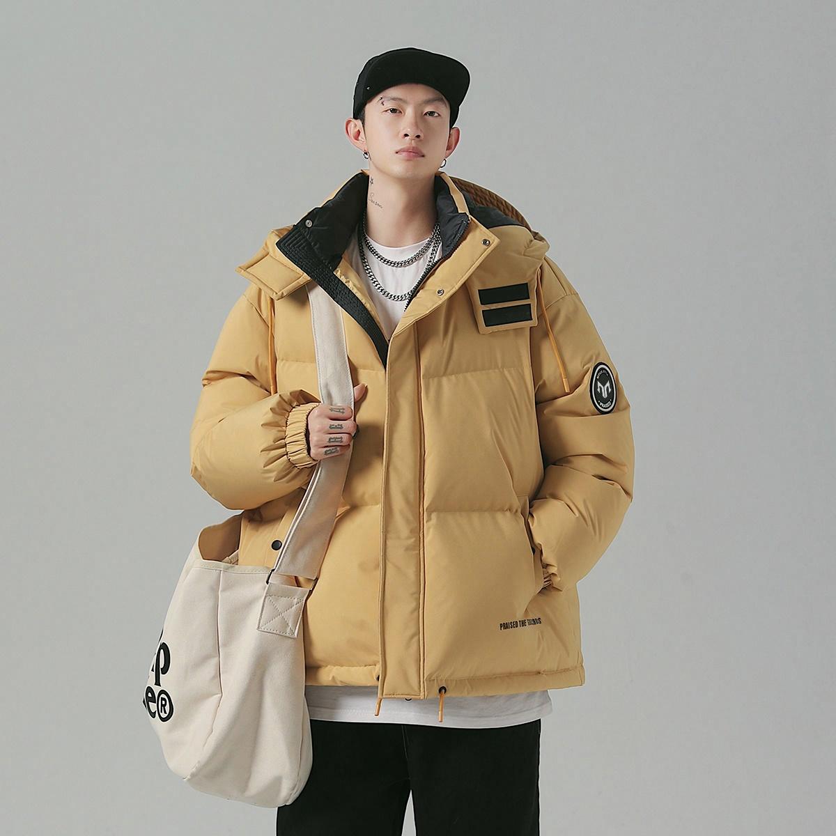 Пуховик мужской Golfcross Logo Puffer