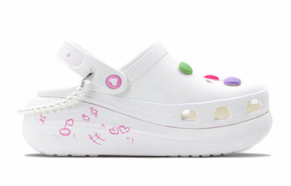 Шлепанцы Crocs Crush Clog Cloud Puff Graffiti - Boxette Shop