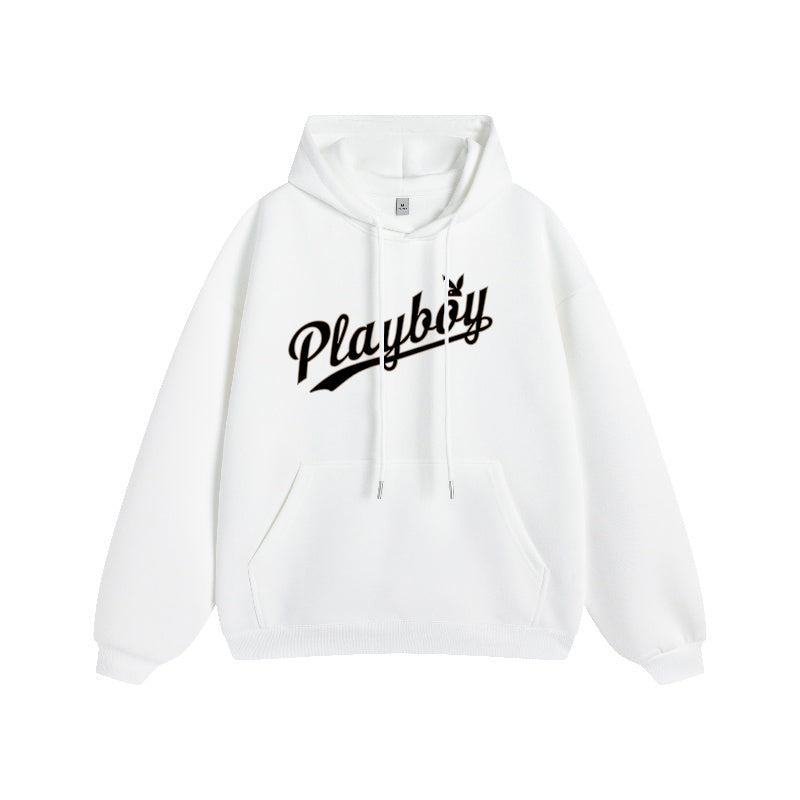 Erkaklar uchun Playboy kapshonli ko'ylagi