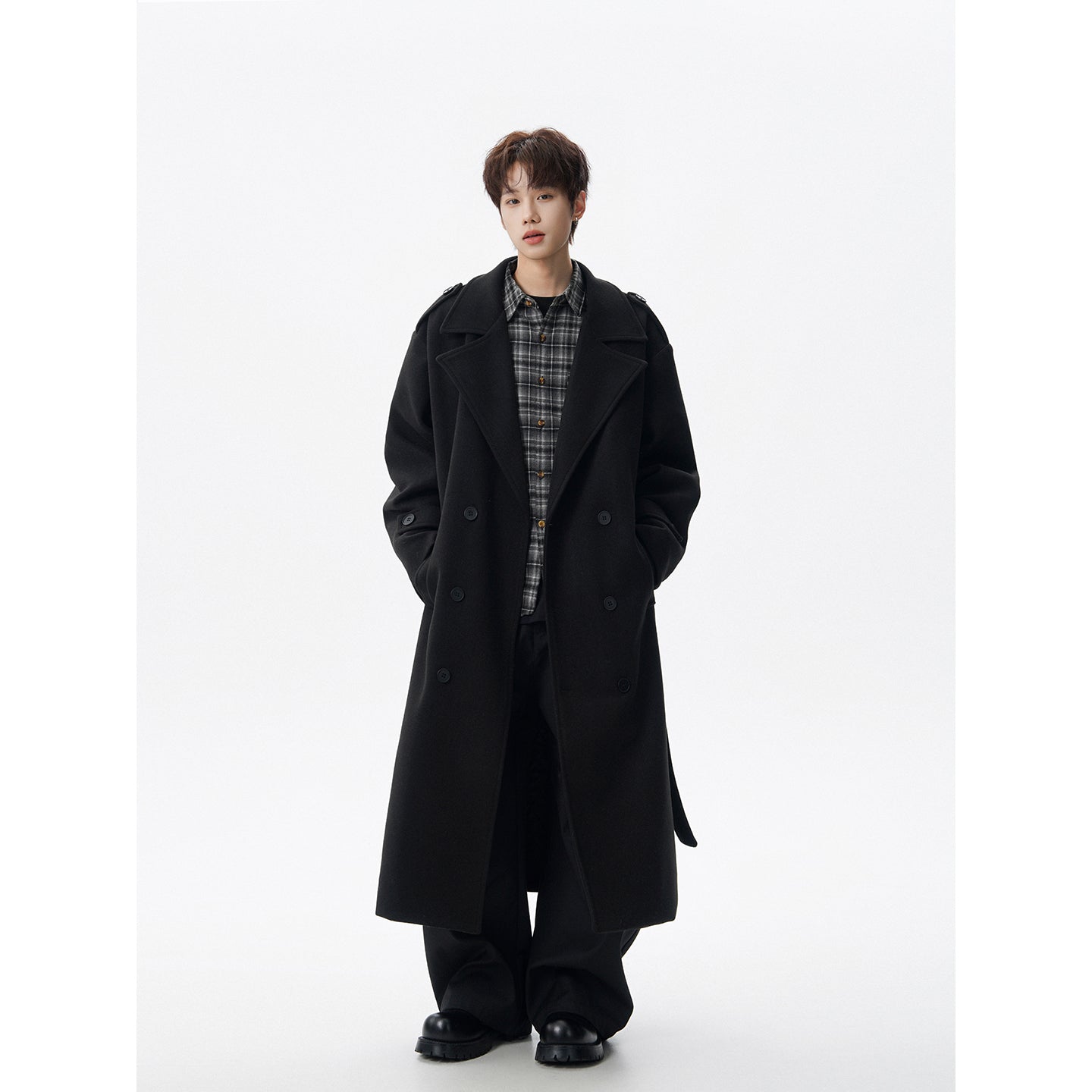 Пальто мужское PAEFA Mid-Length