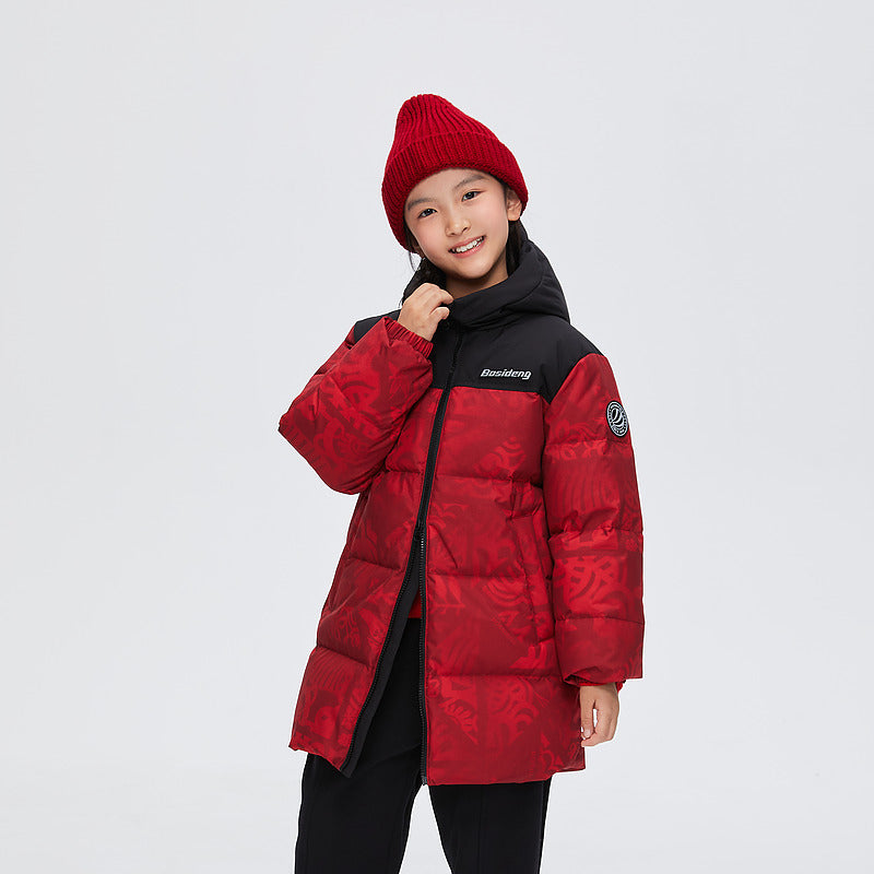 Пуховик детский Bosideng x Keith Haring