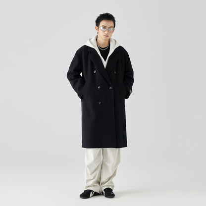 Mpux bir xil modeldagi soxta ikki qismli ikki ko'krak qafasi bo'shashgan oddiy tvid ko'ylagi