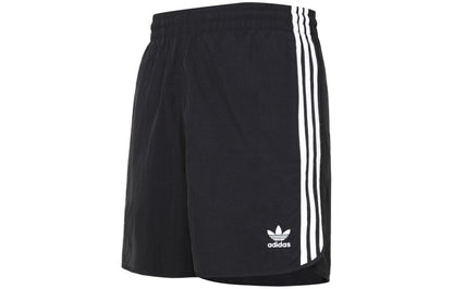 Adidas Originals Trefoil chiziqli erkaklar sport shortilari
