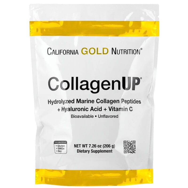 Коллаген California Gold Nutrition CollagenUP, 206г (7,26 унции) - Boxette Shop