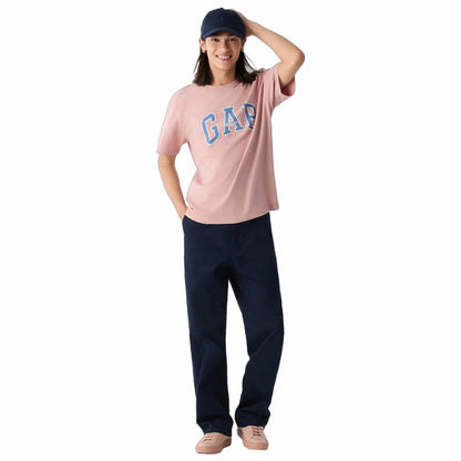 Gap весна и лето буквы печатных логотип свободные футболки с коротким рукавом модные повседневные мужчины и женщины с одинаковыми моделями - Boxette Shop