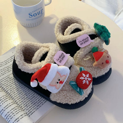 Тапочки детские Fuxi Santa Claus