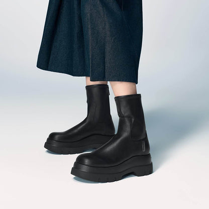 Ботинки женские Charles&Keith Thick Sole - Boxette Shop