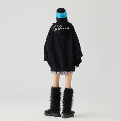 Ayollar uchun golf kross hoodie