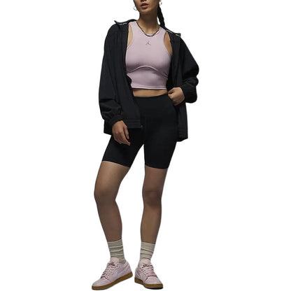 Jordan sport bir tekis rangli ekipaj bo'yinli tez quriydigan oriq oddiy sport ko'ylagi ayollar pushti binafsha qizil qizil