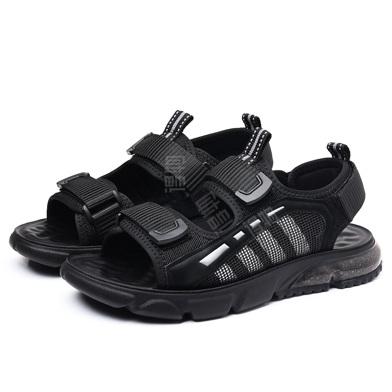 Playboy moda kundalik sport tashqi kiyimi plyaj sandallari erkaklar qora