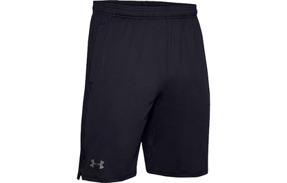 Under armour train stretch train training athletic loose fit shorts men's black