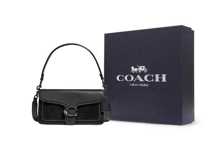 Сумка женская Coach Tabby 26 Beaded Chain Flap - Boxette Shop