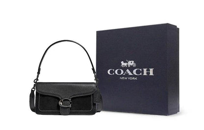 Сумка женская Coach Tabby 26 Beaded Chain Flap - Boxette Shop