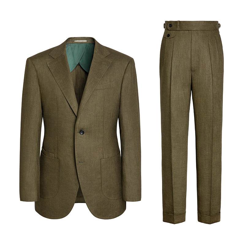 Костюм мужской Skaro Pure Linen Handmade Milan - Boxette Shop