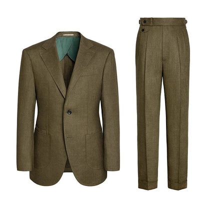 Костюм мужской Skaro Pure Linen Handmade Milan - Boxette Shop