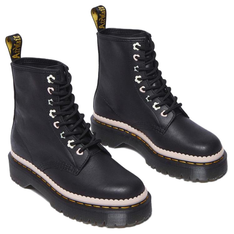 Ботинки женские Dr. Martens 1460 Pascal Black-Pink