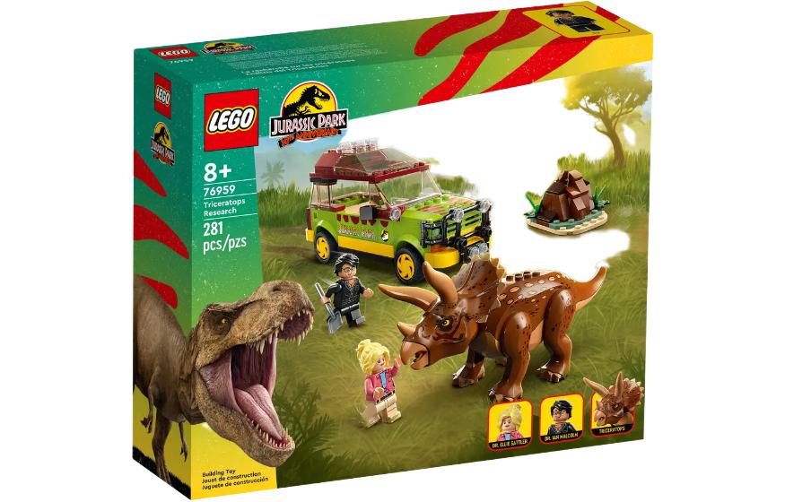 LEGO Yura olami: Triceratops Exploration (76959)