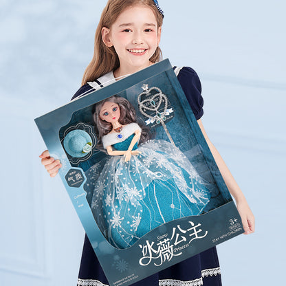 KEBY Princess Music sovg'a qutisi qo'g'irchoq to'plami