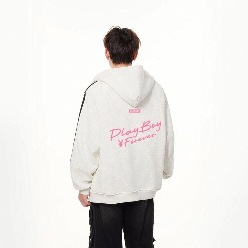 Erkaklar uchun Playboy kapshonli ko'ylagi