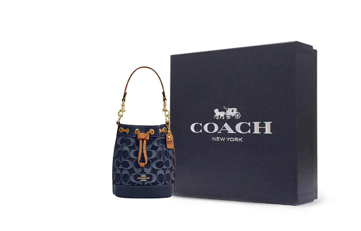 Сумка женская Coach Signature 14 Classic Logo Removable Strap - Boxette Shop