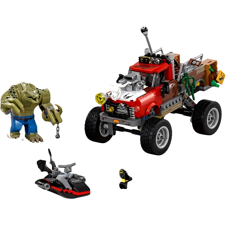 LEGO super qahramonlari "Betmen: Killer Crocning ulkan aravasi" (70907)