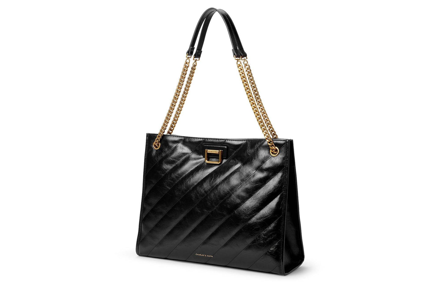Сумка женская Charles&Keith Capacity Quilted Chain S - Boxette Shop