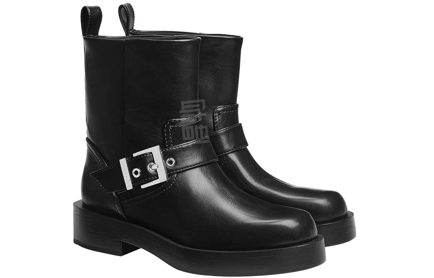 Ботинки женские Charles&Keith Biker Short - Boxette Shop