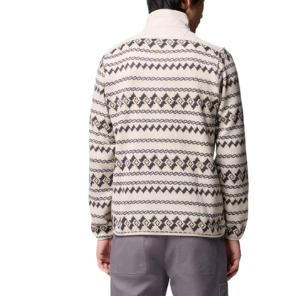 Columbia columbia свитер погода 2 полиэстер нейлон печатных половина молнии пуловер удобный мода тенденция простой стенд воротник толстовка мужская