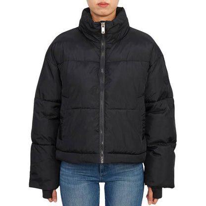 Ugg однотонная куртка на молнии женская черная