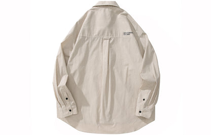 Golfcross yapon kolleji uslubidagi shaharbo'yi chiziqli bir ko'krakli tasodifiy lapel uzun yengli ko'ylak ko'ylagi juftlik modellari