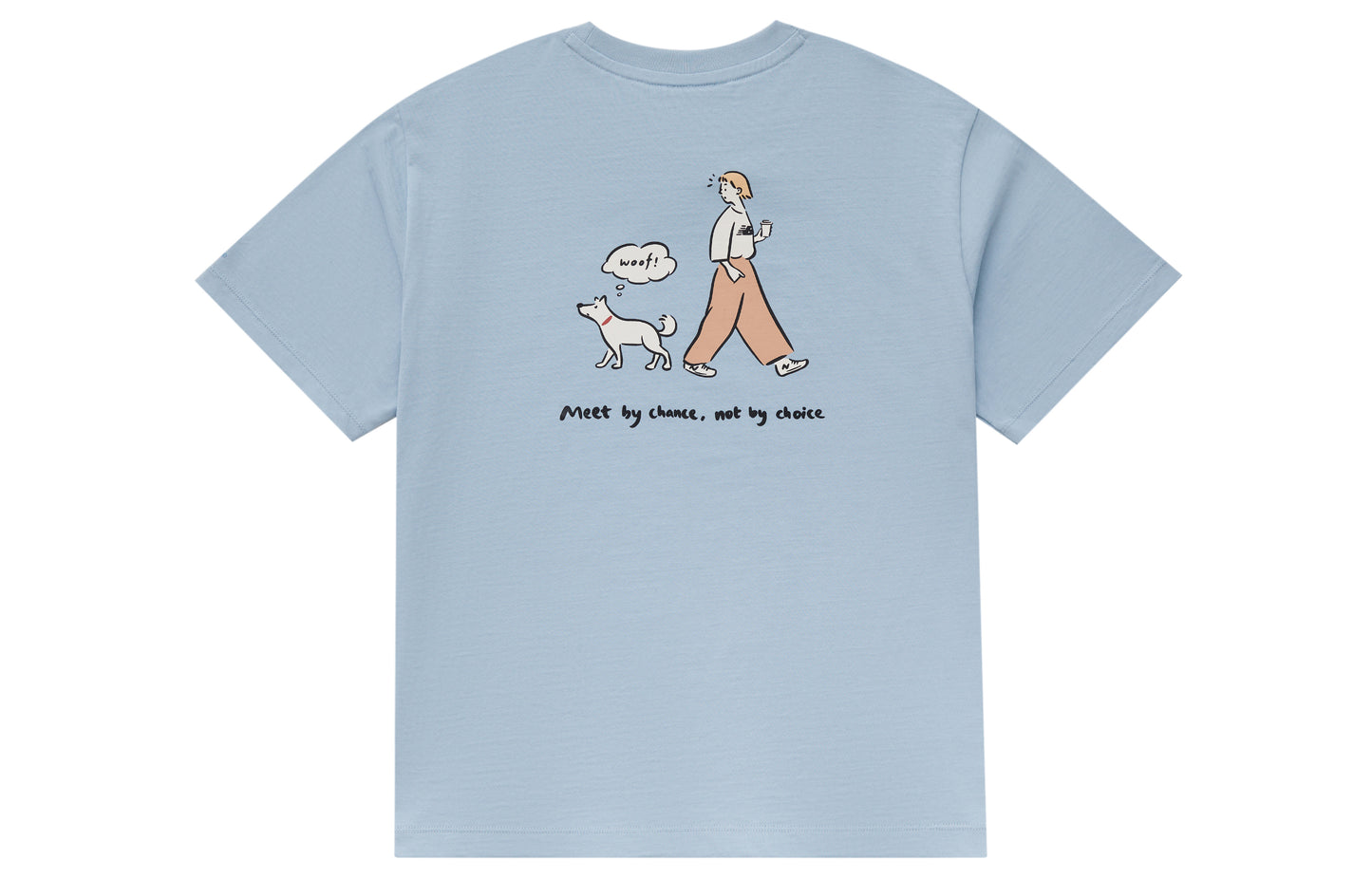 New Balans x pk qo'shma bosma multfilm qahramoni yumaloq bo'yinli tasodifiy erkin trend sport ko'p qirrali Amerika retro dopamin qisqa yengli ss23 futbolka ayollar ochiq ko'k