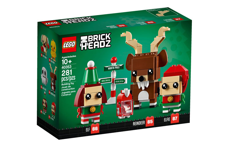Конструктор LEGO Brickheadz: "Олени и Эльфы" (40353)